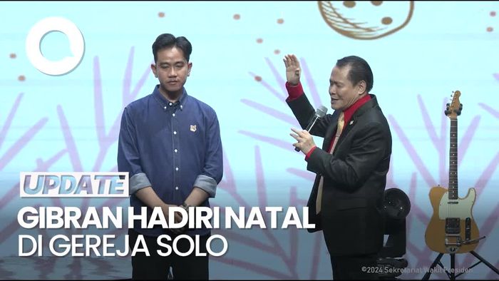 Video: Momen Wapres Gibran Didoakan Pendeta di Gereja Solo