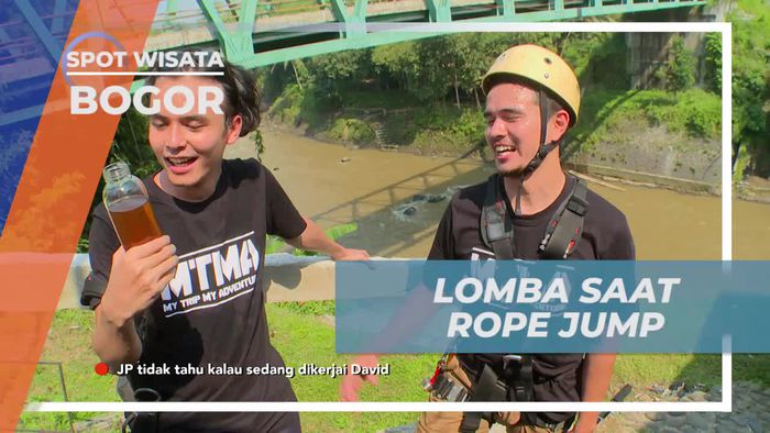 Tantangan Seru Bawa Botol Air saat Rope Jumping di Bogor