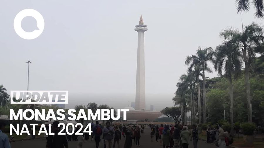Video Perayaan Natal di Monas