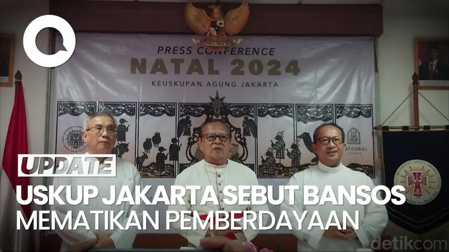 Video Uskup Agung Jakarta: Bansos Sering Kali Mematikan Pemberdayaan Masyarakat 