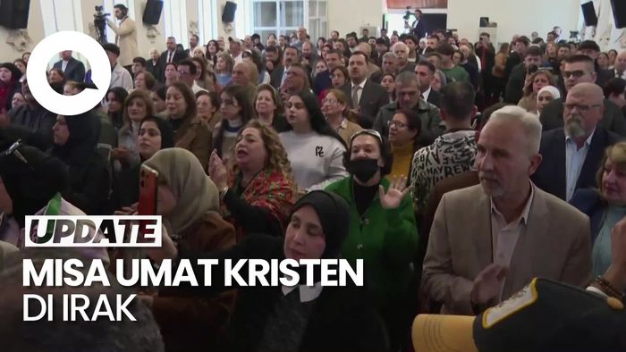 Video: Umat Kristen di Irak Rayakan Natal, Berharap Dunia Penuh Kedamaian