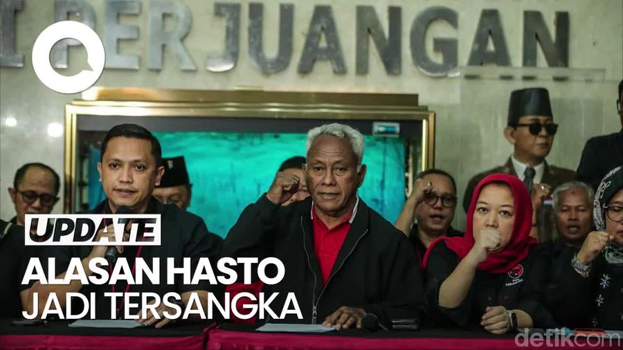Video: PDIP Duga Alasan Hasto Tersangka Imbas Kritik Cawe-cawe Jokowi