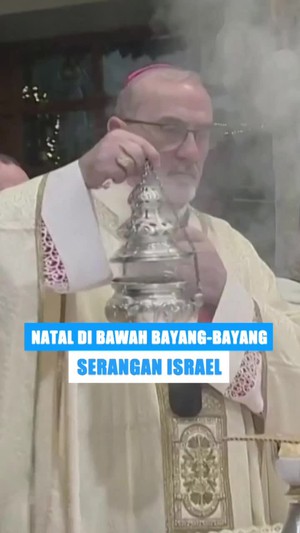 Video Perayaan Misa Natal di Gaza-Tepi Barat