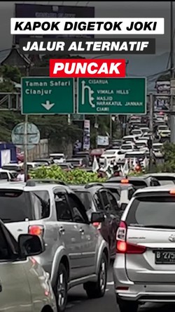 Video Wisatawan Kapok Digetok Jalur Alternatif Rp 700 Ribu di Puncak