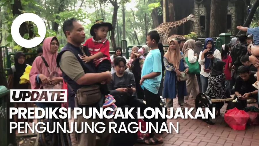 Video: Puncak Lonjakan Pengunjung Ragunan Diprediksi Terjadi Saat Tahun Baru