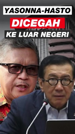 Video: Alasan KPK Cegah Yasonna-Hasto Pergi ke Luar Negeri