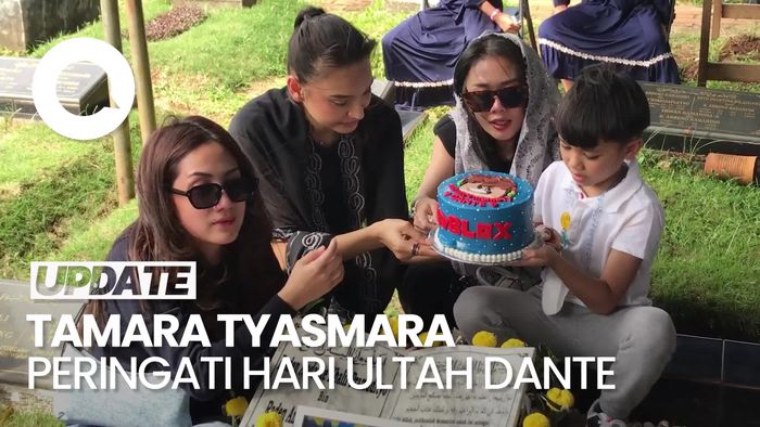 Video: Tangis Tamara Tyasmara di Hari Ultah Mendiang Dante