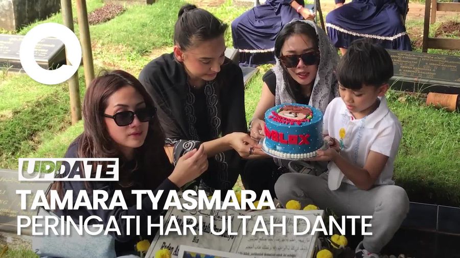 Video: Tangis Tamara Tyasmara di Hari Ultah Mendiang Dante