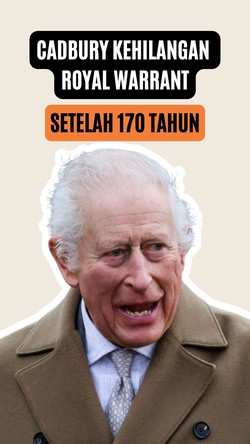 Video: Raja Charles III Coret Cadbury dari Daftar Pemasok Cokelat Utama Kerajaan