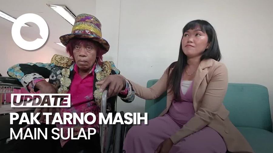 Video: Pak Tarno Masih Dapat Job Sulap Meski Stroke-Pakai Kursi Roda
