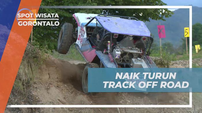 Rasakan Serunya Naik Turun Track Off Road di Gorontalo