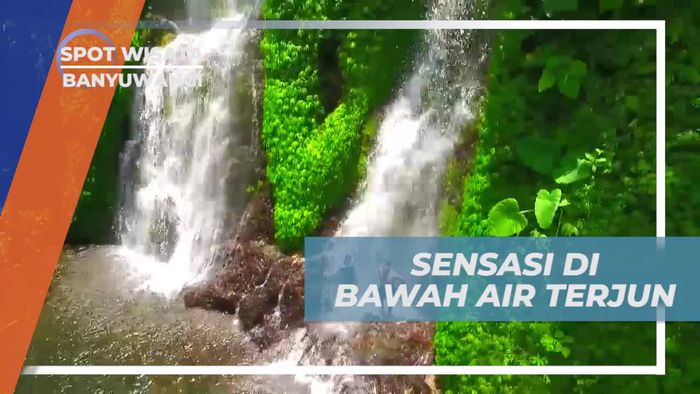 Sensasi Menyegarkan di Bawah Air Terjun Jagir, Banyuwangi