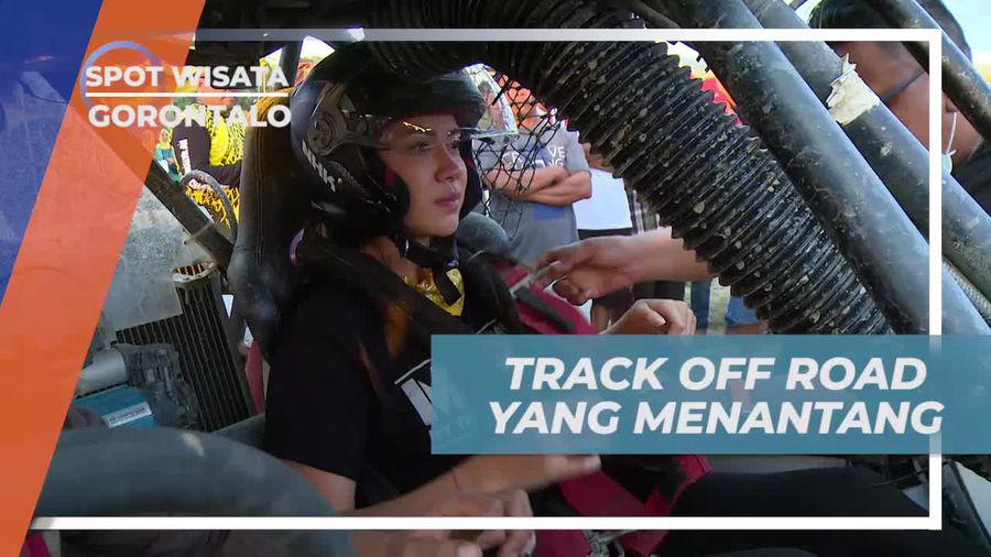 Menghadapi Track Off Road yang Menantang di Sungai Bone Bolango, Gorontalo