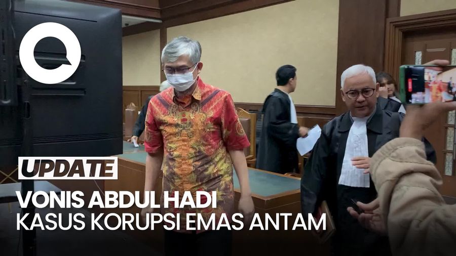 Video: Divonis 4 Tahun Penjara, Abdul Hadi Pikir-Pikir Ajukan Banding