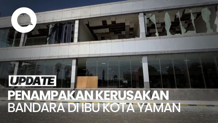 Video: Kondisi Kerusakan di Bandara Sanaa Yaman Seusai Dibombardir Israel