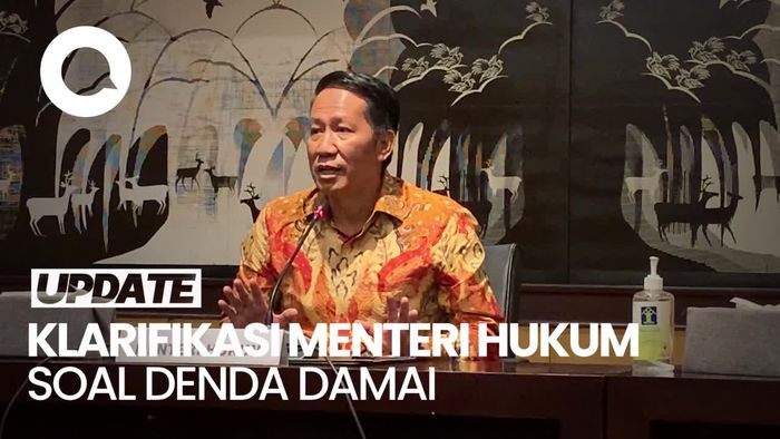Video: Klarifikasi Menkum Supratman soal Denda Damai Koruptor
