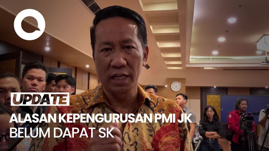 Video: Kata Menkum soal SK Kepengurusan PMI JK Belum Terbit