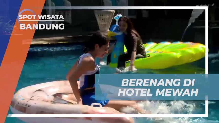 Berenang Santai di Hotel Mewah Bandung