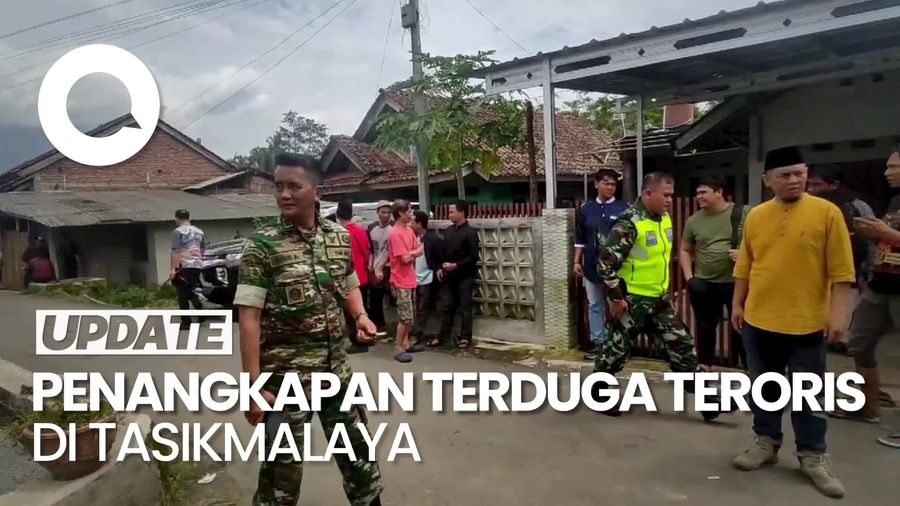 Video: Densus 88 Polri Tangkap Seorang Terduga Teroris di Tasikmalaya