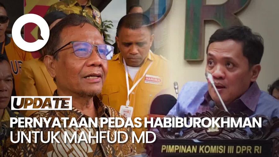 Video: Bela Prabowo soal Ampuni Koruptor, Habiburokhman Sebut Mahfud Md Orang Gagal