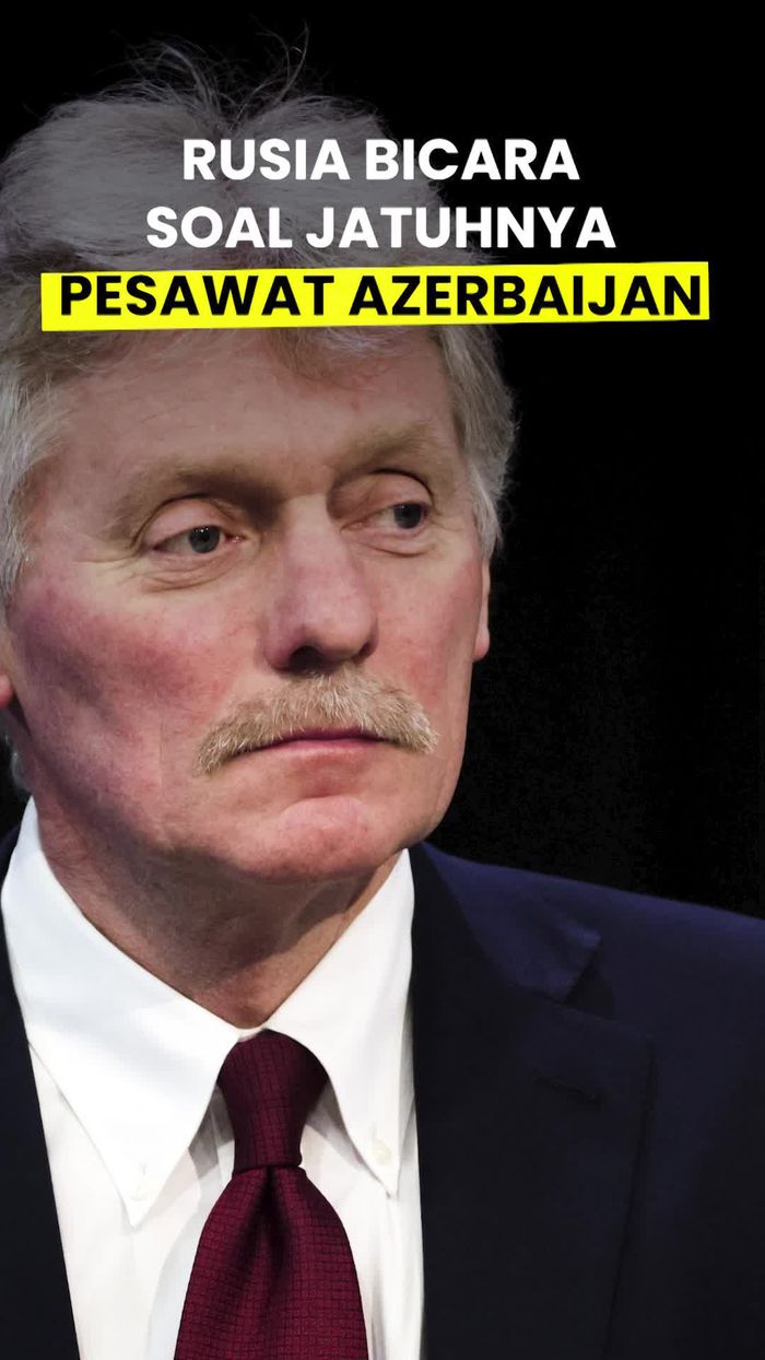 Video: Kremlin soal Rudal Rusia Diduga Tembak Pesawat Azerbaijan