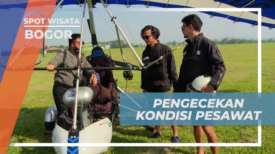 Pengecekan Pesawat Sebelum Terbang di Bogor