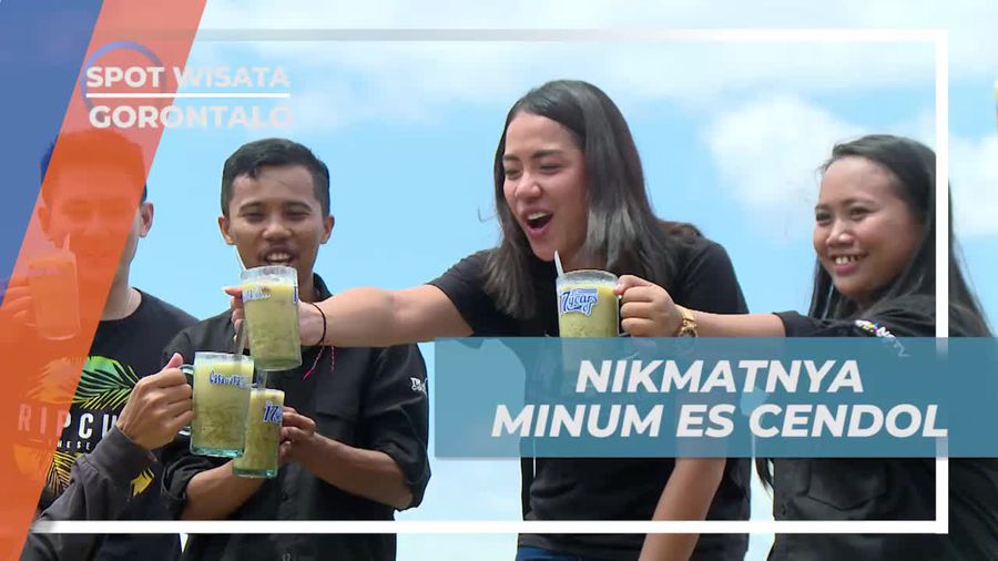 Nikmati Segarnya Es Cendol di Benteng Otanaha, Gorontalo