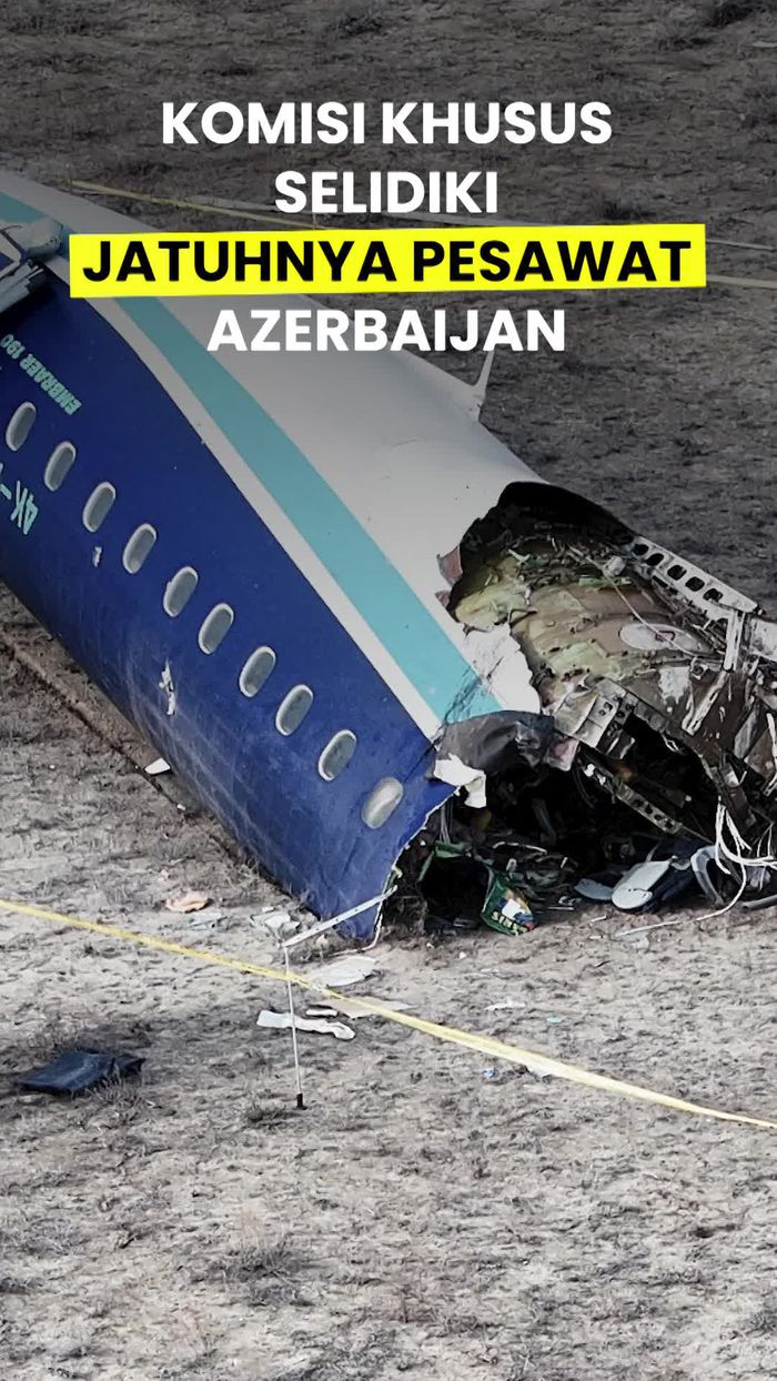 Video: Azerbaijan Bentuk Komisi Khusus Selidiki Penyebab Pesawat Jatuh