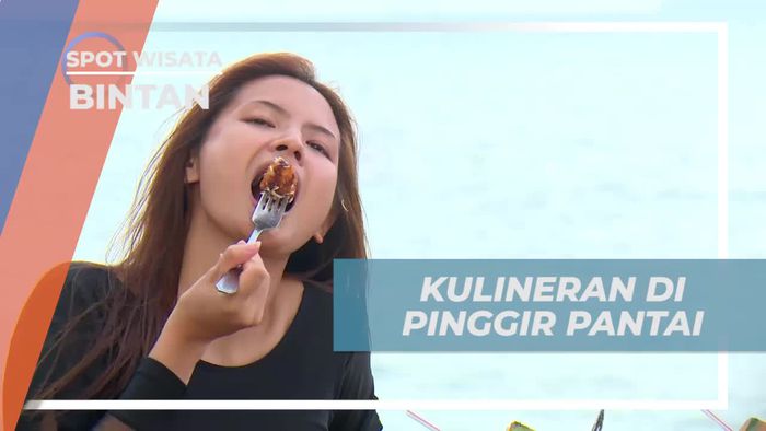 Kulineran Menikmati Pemandangan Pantai di Marjoly, Bintan