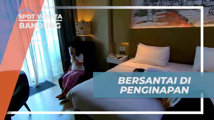 Bersantai Nyaman di Kamar Hotel Mercure Bandung