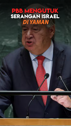 Video: Sekjen PBB Mengutuk Serangan Israel yang Nyaris Menewaskan Dirjen WHO