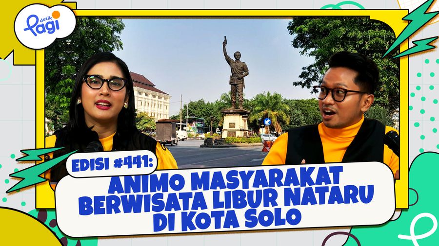 Animo Masyarakat Berwisata Libur Nataru di Kota Solo