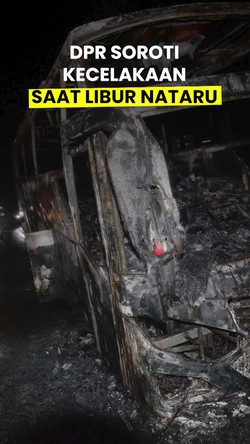 Video: DPR Soroti Kecelakaan di Libur Nataru, Desak Kemenpar Segera Bertindak