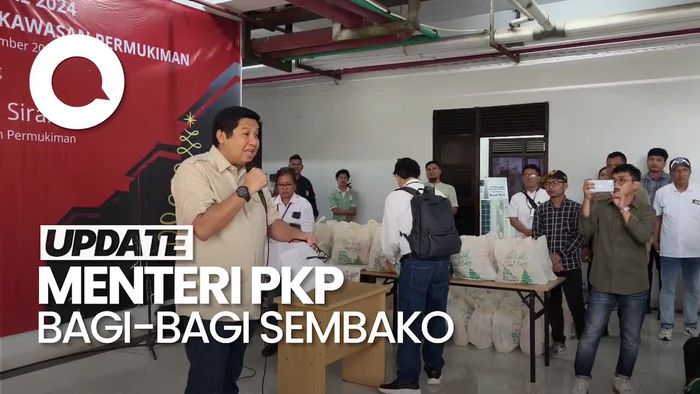 Video: Menteri Ara Keliling Rusun Jakarta, Bagi-bagi Kado Natal