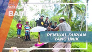 Bertemu Penjual Durian Unik dalam Perjalanan ke Air Terjun Bali