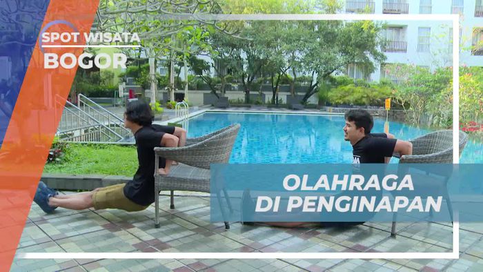 Olahraga Pagi Menyegarkan di Penginapan, Bogor