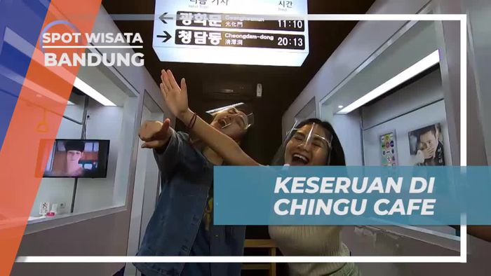 Seru-seruan di Chingu Cafe ala Korea, Bandung