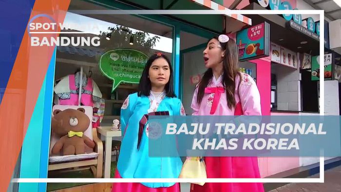 Berfoto dengan Hanbok di Chingu Cafe, Bandung