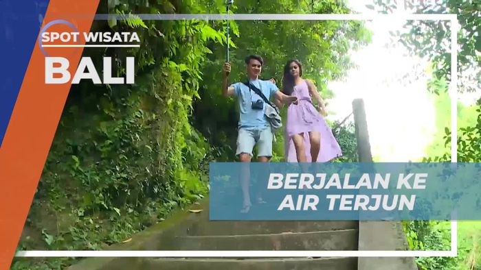 Menikmati Keindahan Alam Saat Berjalan Menuju Air Terjun Tibumana Bali