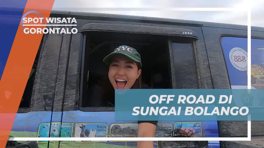 Tantang Adrenalin dengan Off Road di Sungai Bone Bolango, Gorontalo