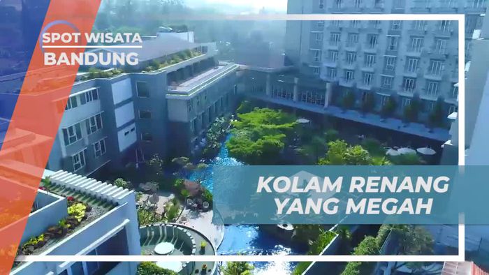 Berenang Pagi yang Seru di Kolam Renang Mercure Hotel Bandung