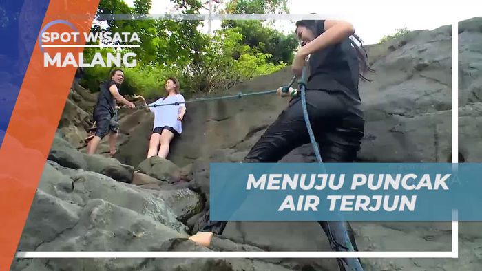 Menaklukkan Rintangan Menuju Puncak Air Terjun Banyu Anjlok Kota Malang