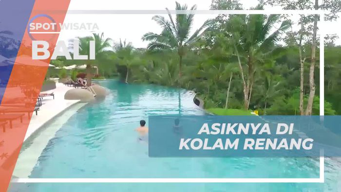 Berenang Seru dan Menikmati Keindahan Kolam Renang di Ubud Bali