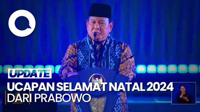 Video Prabowo Hadiri Perayaan Natal di GBK: Penuh Kerukunan-Kekeluargaan