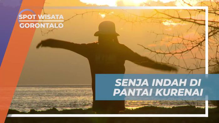 Menikmati Keindahan Senja di Pantai Kurenai, Gorontalo