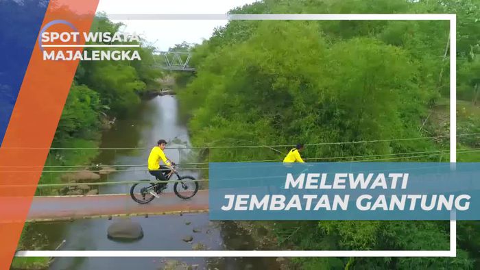 Jelajahi Jembatan Gantung yang Menantang di Majalengka