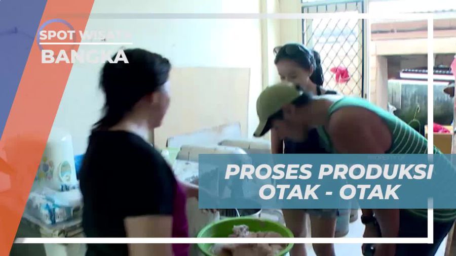 Terlibat dalam Proses Pembutan Otak-Otak yang Lezat, Bangka