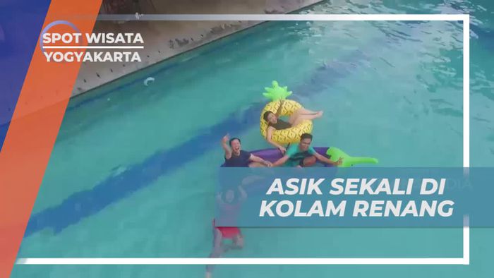 Seru-seruan Berenang di Kolam Renang Penginapan Yogyakarta