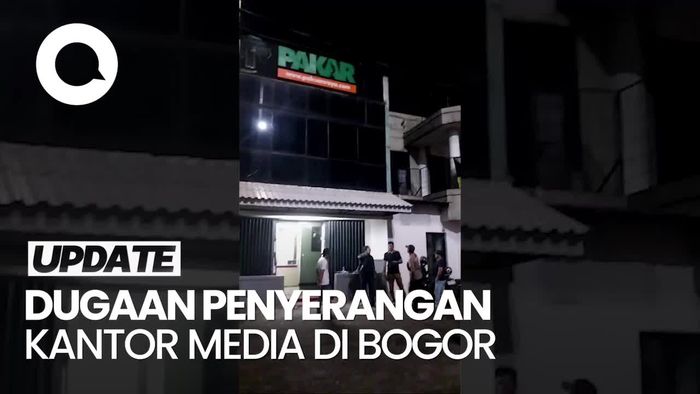 Video: Dugaan Kantor Media Lokal di Bogor Dibakar OTK, Polisi Turun Tangan