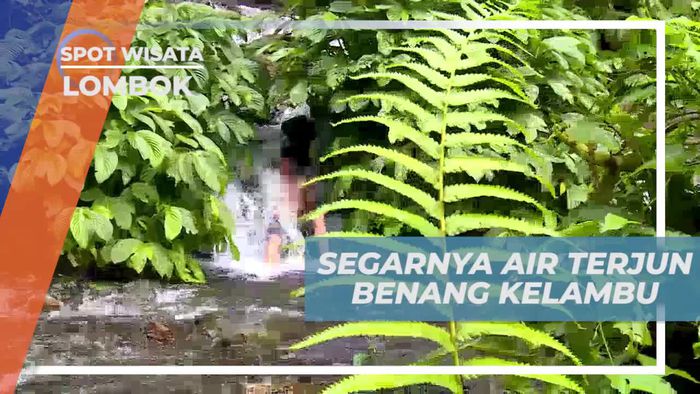Merasakan Kesegaran Air Terjun Benang Kelambu di Lombok